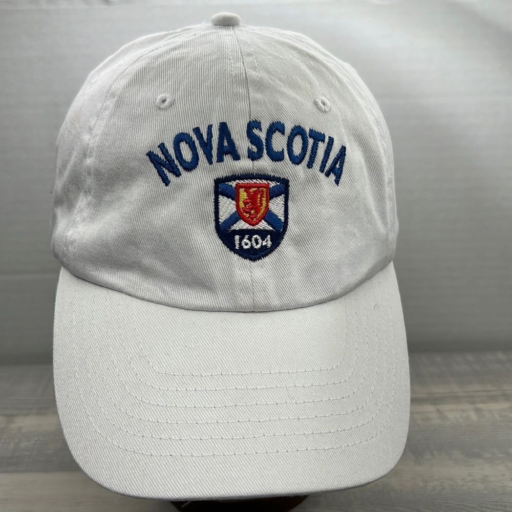 Nova Scotia Souvenir ball cap One Size Cotton White NWOT